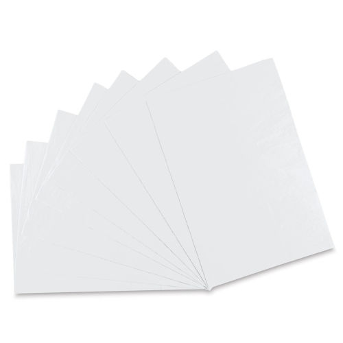 White Logo Black Tissue paper 35''x30'' 