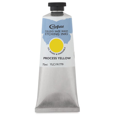 Cranfield Caligo Safe Wash Etching Ink - Process Yellow (Arylide), 75 ml Tube