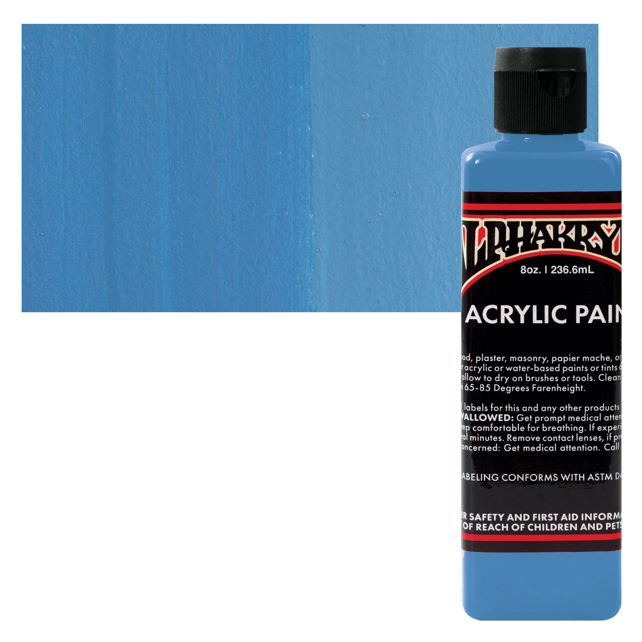 Alpha6 Alphakrylic Acrylic Paint - Light Blue, 8 oz