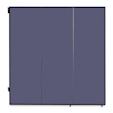Screenflex Study Carrel - 3 Panel, Blue
