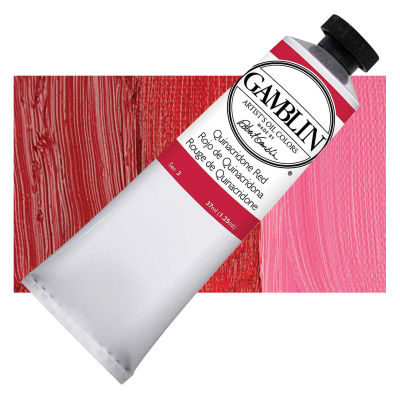 Gamblin Artist's Oil Color - Quinacridone Red, 37 ml tube