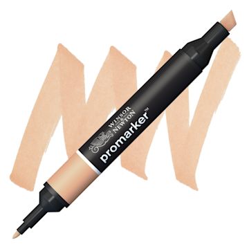 Open in modal - Winsor & Newton Promarker - Apricot marker and swatch
