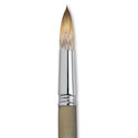 Escoda Modernista Tadami Synthetic Mongoose Brush - Round, Long Handle, Size 22