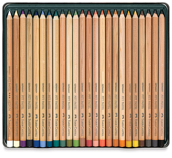 Faber-Castell PITT Monochrome Range Artists' Pastel (Chalk) Pencil, White  Soft