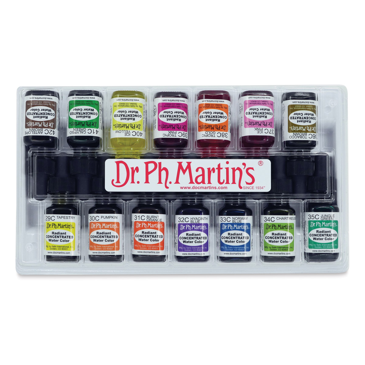Dr Ph Martin S Radiant Concentrated Watercolor Sets Blick Art Materials