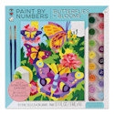 Bright Stripes iHeartArt Paint By Number Kit - Butterflies and Blooms