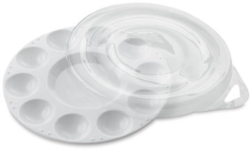 Plastic 10-Well Paint Tray with Cover