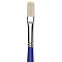 Blick Scholastic White Bristle Brush - Flat, Size 12