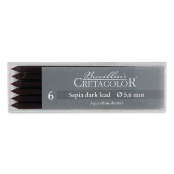 Cretacolor Leads - Sepia Dark, Box of 6