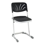 National Public Seating Elephant Z-Stool with Backrest