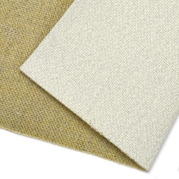 Open in modal - Claessens Linen Canvas Roll - 82" x 5-1/2 yds, Oil Primed, No. 9, Fine Smooth Texture, close-up of canvas