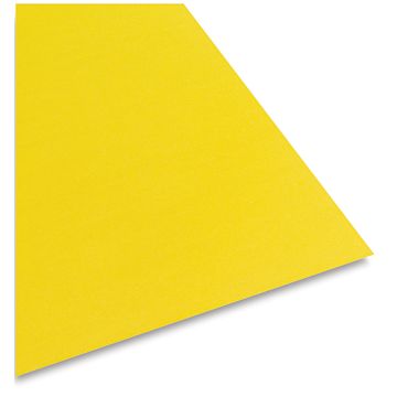 Open in modal - Pacon Railroad Board - 22" x 28" x 4 Ply, Lemon Yellow