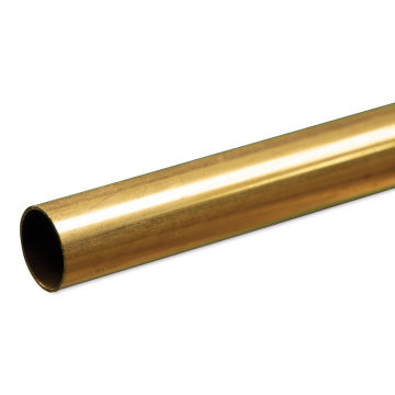 K&S Metal Tubing - Brass, Round, 3/8" Diameter, 12"