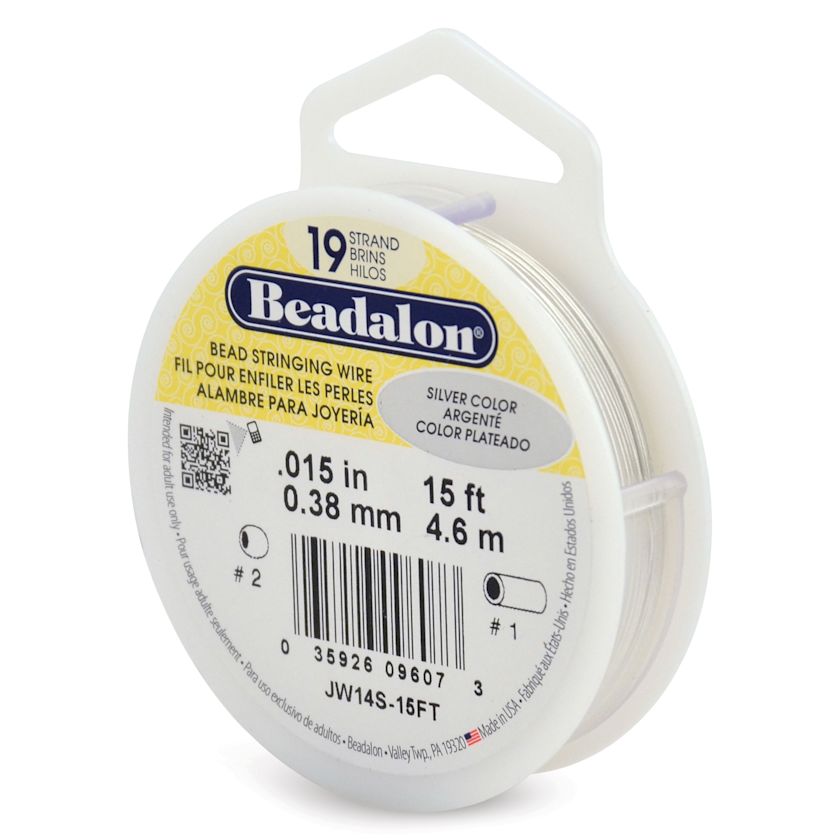 Beadalon 19 Strand Bead Stringing Wire BLICK Art Materials
