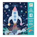 Djeco Petit Gift Scratch Board Kit - Cosmic Mission