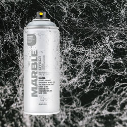 Montana Marble Effect Spray - Silver, 11 oz, Spray Can with Swatch