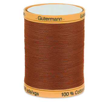 Gutermann Cotton Thread - Dark Brown, 876 yd Spool