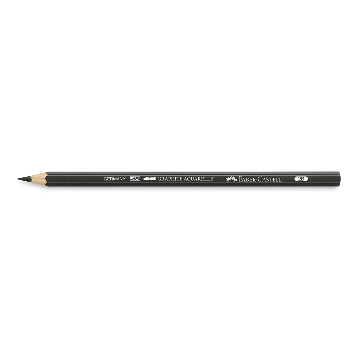 FaberCastell GRAPHITE AQUAREL Pencils Tin Set of 5 8B 6B 4B 2B HB Watersoluble