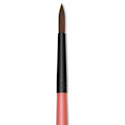 Dynasty Water Lily Watercolor Brush - Short Handle, Round, Size 8
