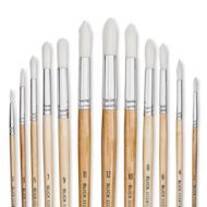 Blick Essentials White Nylon Value Brush Sets