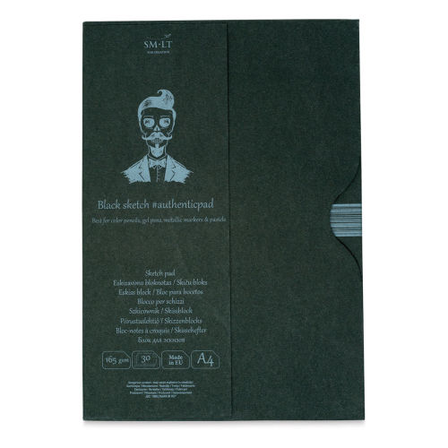 SMLT Art Black Sketch Pad in Folder