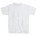 First Quality 50/50 T-Shirts, Adult Sizes - White