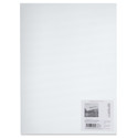 Schulcz Structured Plastic Sheet - Polystyrene, White, 2 mm, 7-5/8" x 11-3/4"