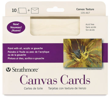 Canvas Cards, Pkg of 10