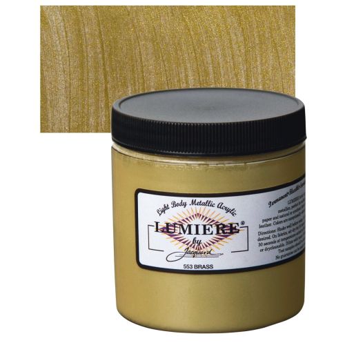 Jacquard Lumiere Metallic Acrylic Paint 2.25Oz-Metallic Copper