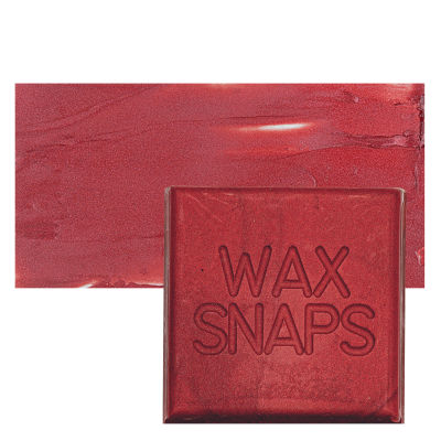 Enkaustikos Wax Snaps Encaustic Paints - Super Russet Pearl, 40 ml cake