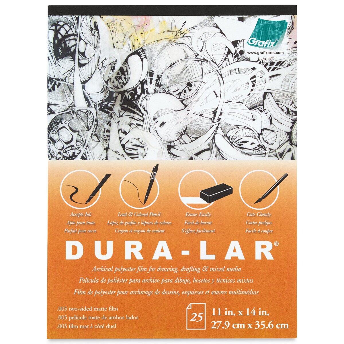 010 Dura-Lar (Mylar) Sheets 25 x 40