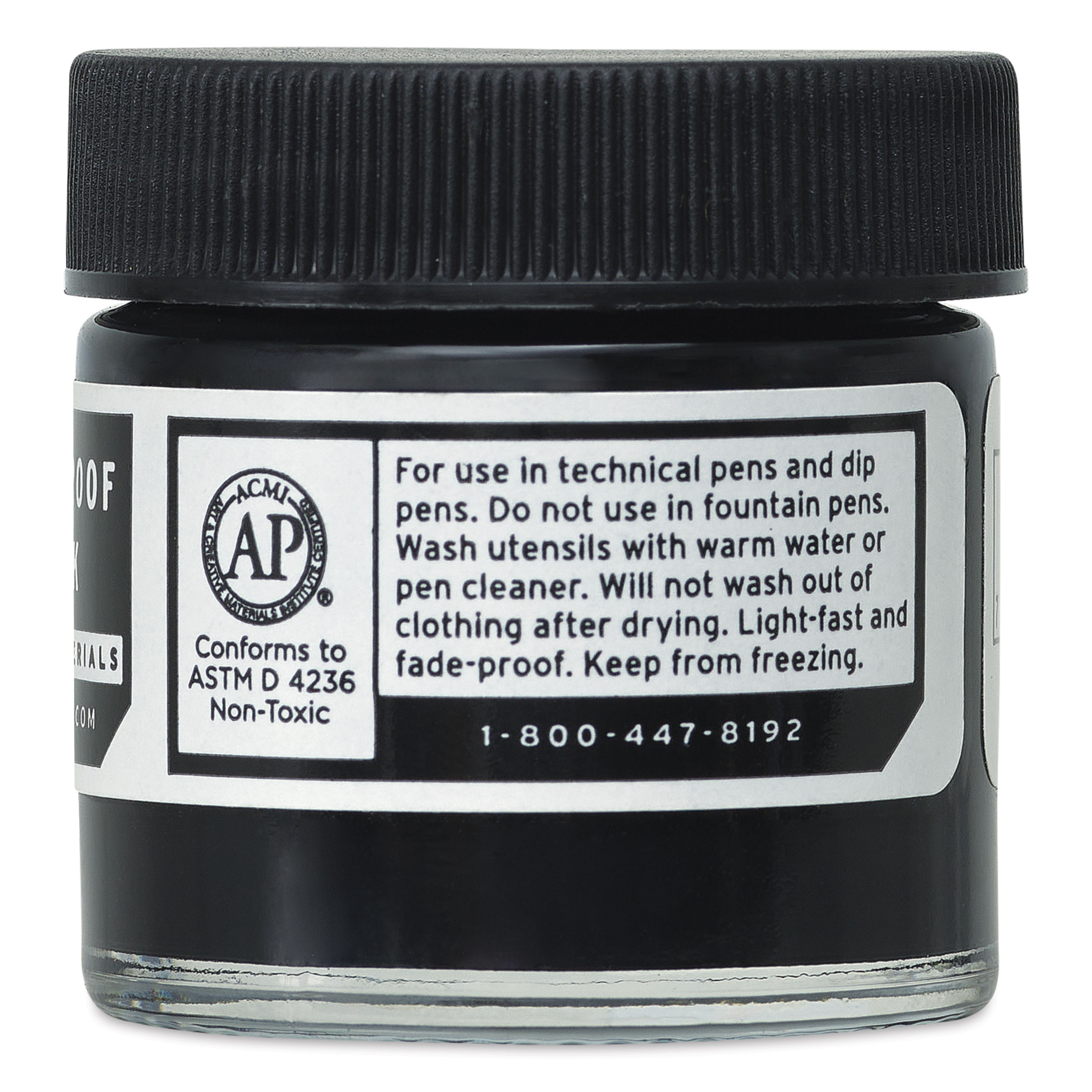 Blick Black Cat Waterproof India Ink | BLICK Art Materials