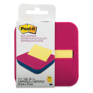 Post-it Pop Up Bright Dispenser (Color will vary.)