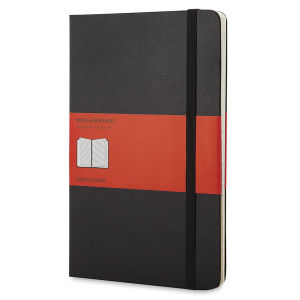 Moleskine Classic Notebook - Address Book, 8-1/4'' x 5'', 240 Pages