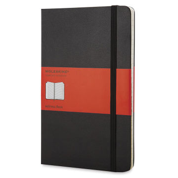 Moleskine Classic Notebook - Angled view of front of Address Book