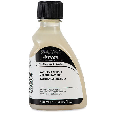 Winsor & Newton Artisan Water Mixable Varnish - Satin, 250 ml bottle
