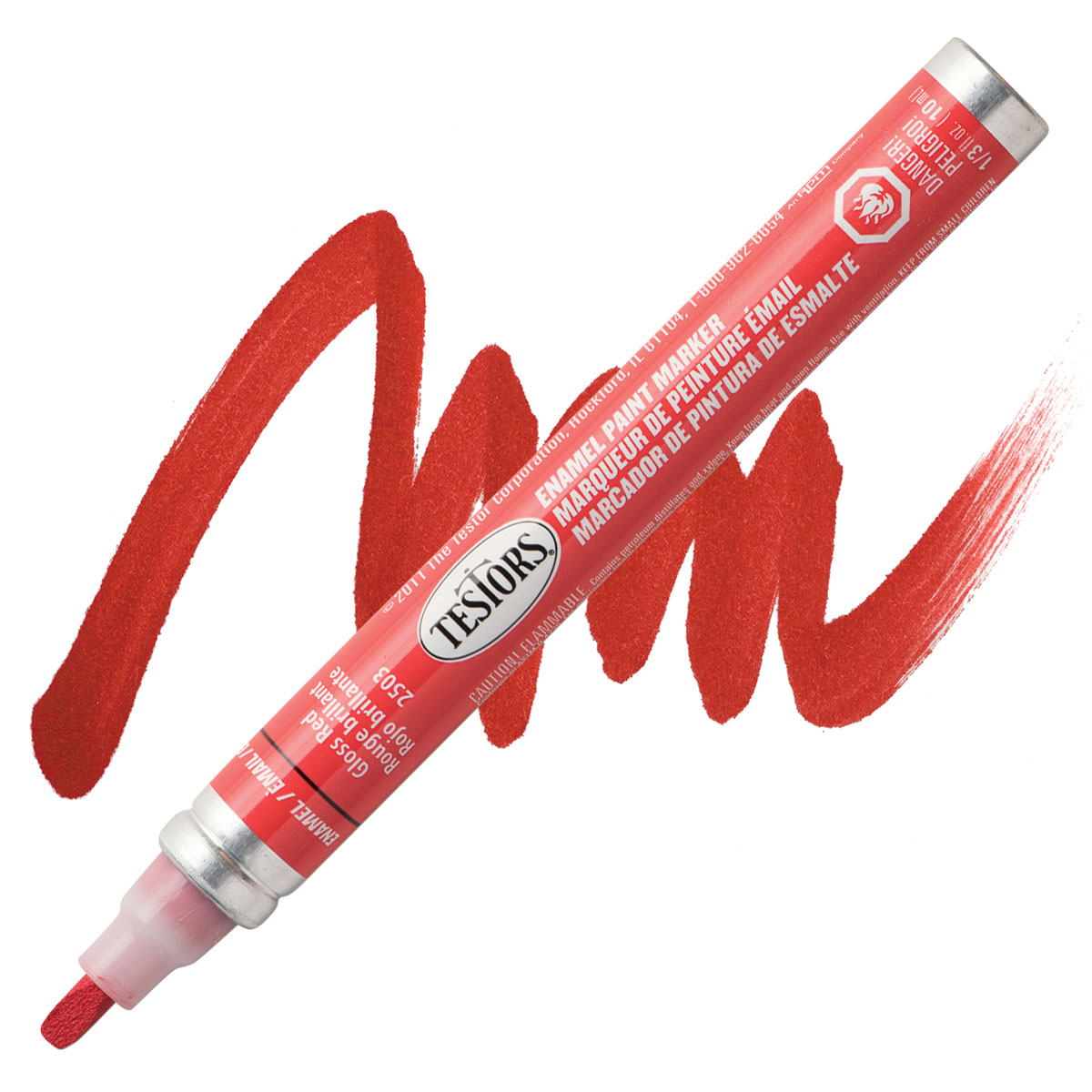 Testors Enamel Paint Marker - Gloss Red