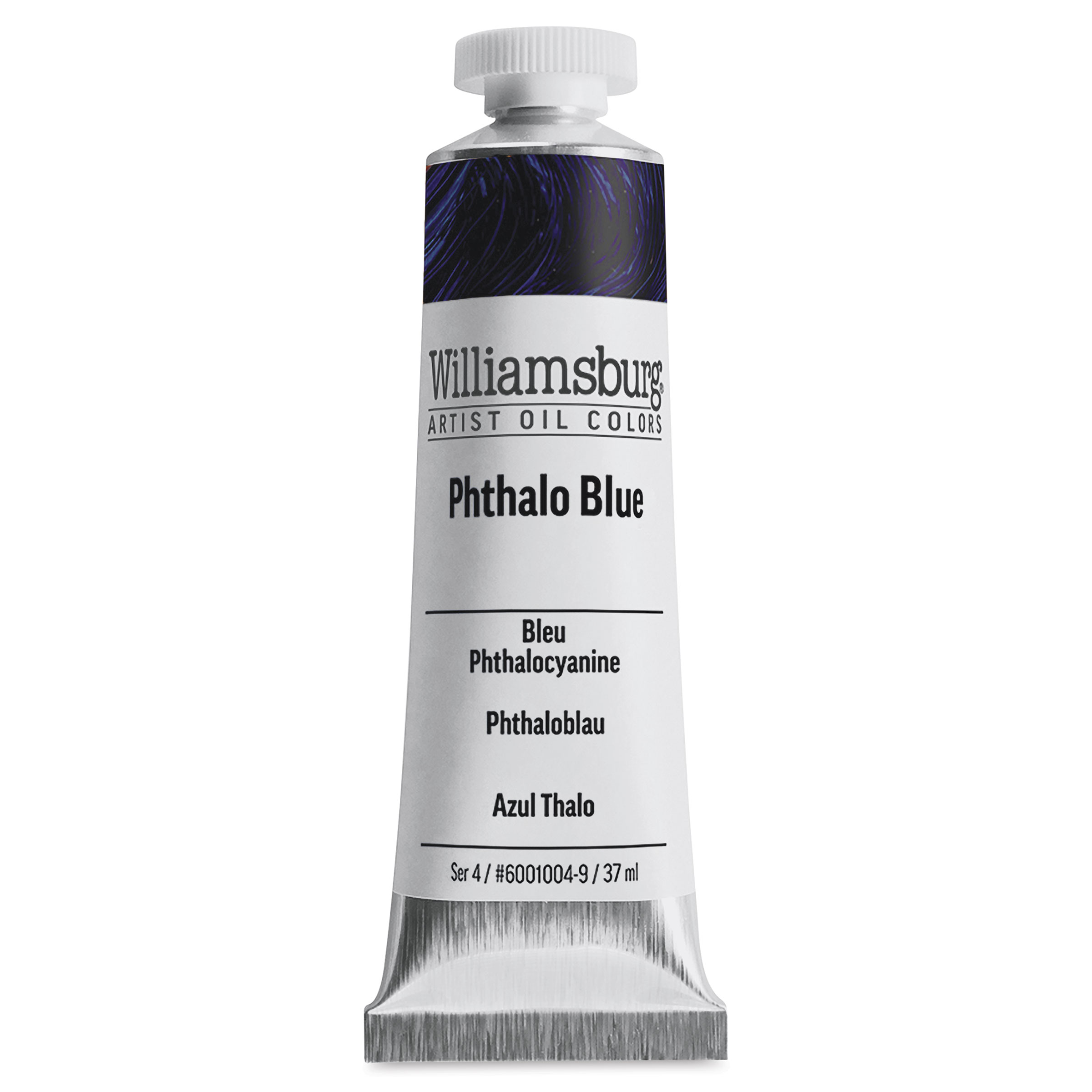 Williamsburg Handmade Oil Paint - Phthalo Blue, 37 ml tube | BLICK
