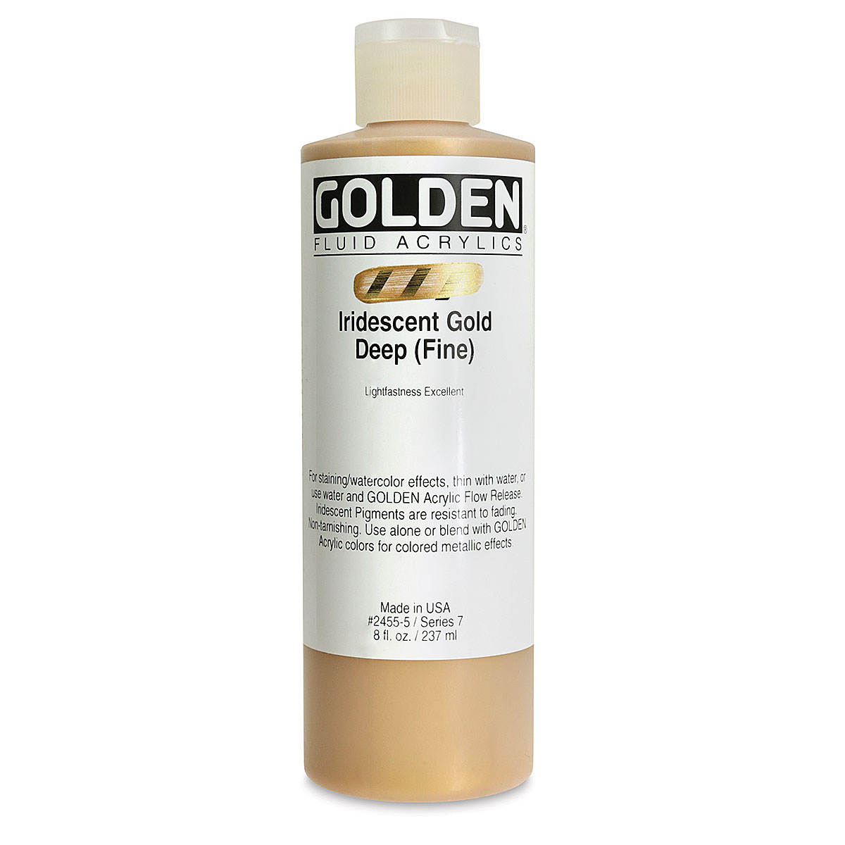 Golden Fluid Acrylics - Alizarin Crimson Historical Hue 16 oz Bottle