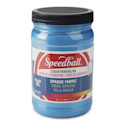 Speedball Fabric Screen Printing Ink - Blue Topaz (Opaque), 32 oz, Jar
