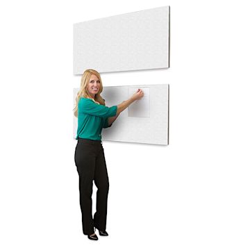 Open in modal - Screenflex Acoustical Panel - 54" x 22", White