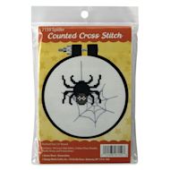 Design Works Counted Cross Stitch Kit - Spider, 3-1/2"