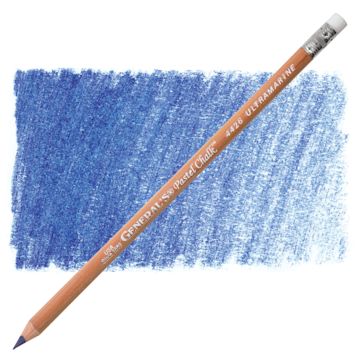 Open in modal - General's Pastel Chalk Pencil - Ultramarine pencil and swatch