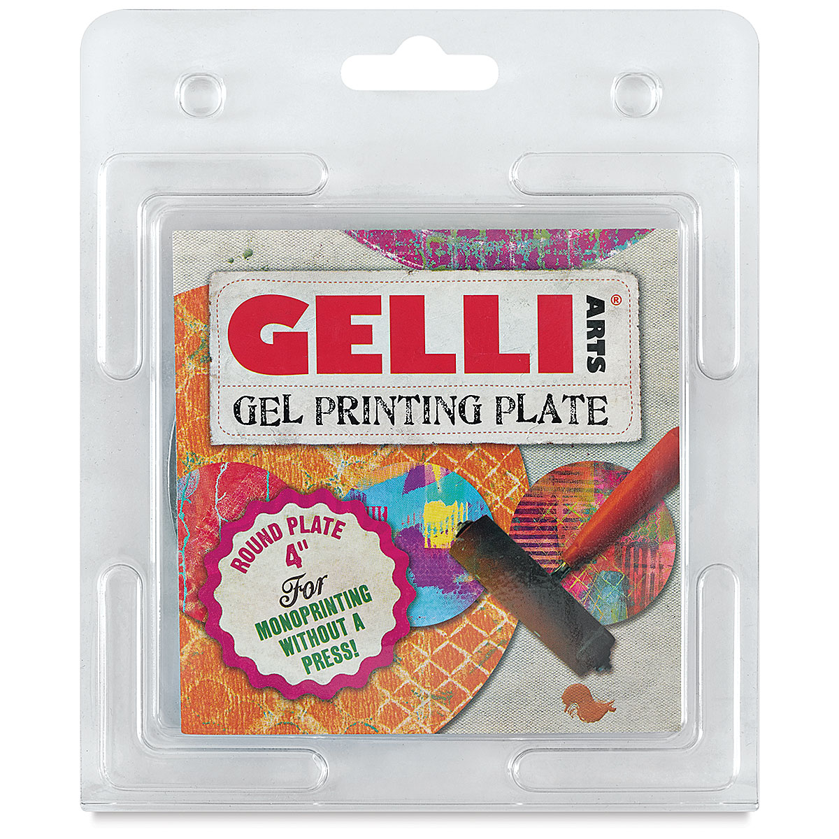 A Peek at Gel Plate Printing – Artistic Artifacts