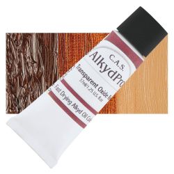 CAS AlkydPro Fast-Drying Alkyd Oil Color - Transparent Red Oxide, 37 ml tube