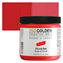 Golden Paintworks Mural and Theme Acrylic Paint - Pyrrole Red, 16 oz, Jar