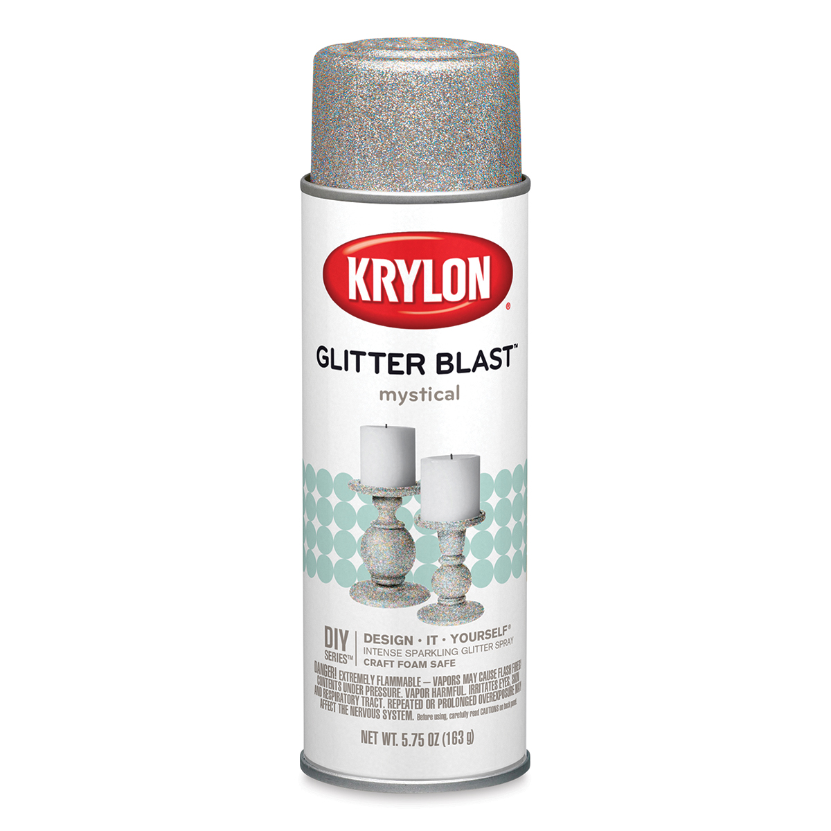  Krylon K03801A00 Glitter Blast Glitter Spray Paint for