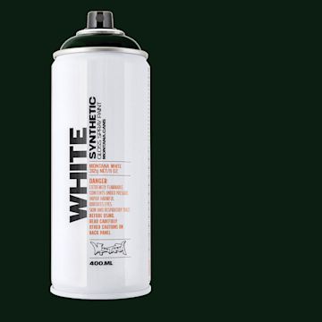 Open in modal - Montana White Spray Paint - Greenblack, 400 ml, Spray Can with Swatch
