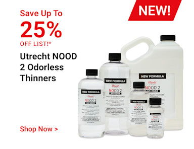 Save up to 25% off list. New! Utrecht NOOD 2 Odorless Thinners. Shop Now.