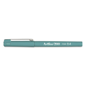 Artline Artline 200 Writing Pen - 0.4 mm Tip, Turquoise